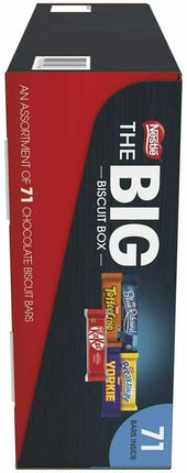 Nestle The Big Biscuit Box 71 Bars Variety Mix Assorted Chocolate Nestlé Biscuit