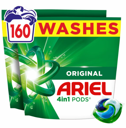 Ariel Original Washing Pods 160 Washes