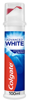 Colgate Advanced White Toothpaste Pump 100 ml x 6
