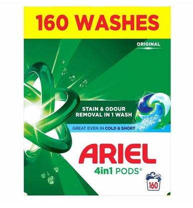 Ariel Original Washing Pods 160 Washes