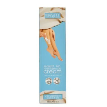 Beauty Formulas Watermelon Extract & Oat Sensitive Skin Hair Removal Cream 100ml