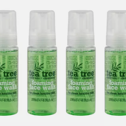 Tea Tree Foaming Face Wash 200ML x 6