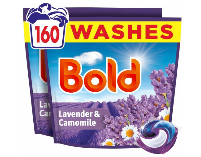 Bold DeepClean Pods - Lavender & Camomile, 160 Washes