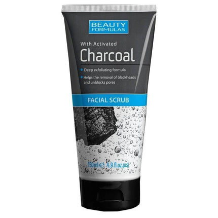  Beauty Formulas Charcoal Facial Scrub 150ml x 2