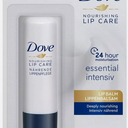 x2 Dove Nourishing Lip Care Essential Lip Balm