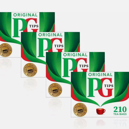 PG Tips Tea Bags, 4 x 210 Pack
