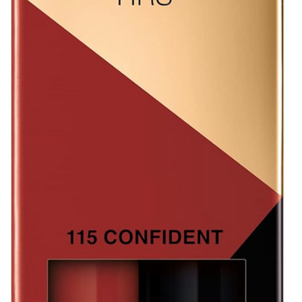 Max Factor Lipfinity Long-Lasting Two Step Lipstick - 115 Confident, 4.2 g