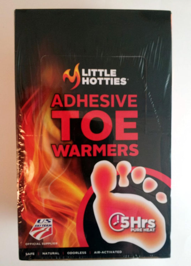 Little Hotties Adhesive Toe Warmers 30 Pairs - 5 Hours of Pure Heat