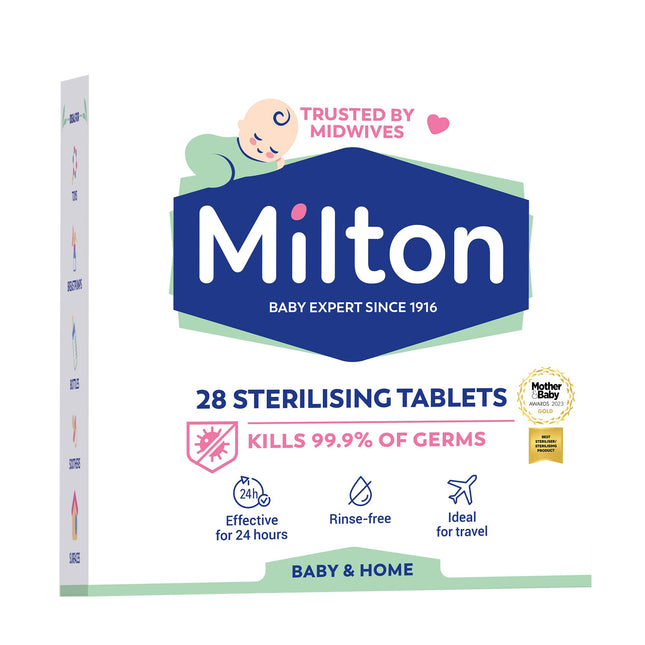 x6 Milton Sterilising 28 Tablets Baby & Home