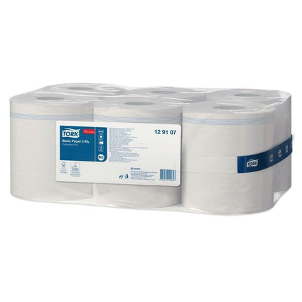 Tork in White 6x150m Compatible with Tork Centrefeed dispensers M2