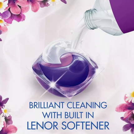 Bold All-in-1 PODS Washing Liquid Laundry Detergent Capsules, 140 Washes, 3.72 Kg Power Pack, Stain Remover For Clothes, Lavender and Camomile Scent